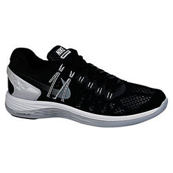 Nike LunarEclipse 5 Men's Running Shoes, Black/White